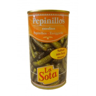 Pepinillos Sabor Anchoa L/370 ml.